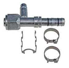 Automotive AC Hose Fitting EZ Clip #8 Female STR High Charge Port 70R8208