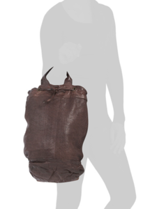 langellotti leather backpack