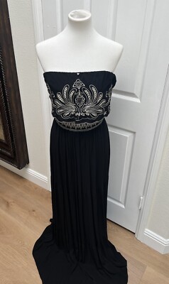 guess black maxi dress Eco Alva Knot Maxi Dress
