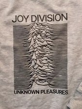 Joy Division Unknown Pleasures Pullover Men Sweatshirt 80's Post Punk Sweater