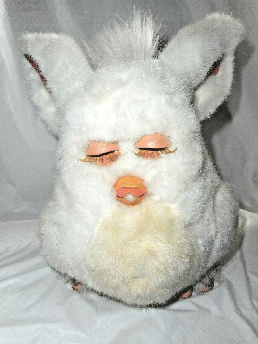 RARE Furby Snowball White 59294 Tiger Electronics 2005 RARE Furby Snowball White 59294 Tiger Electronics 2005