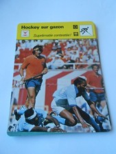 Fiche Card 1977  Sport Hockey sur Gazon d'autres nation à son niveau