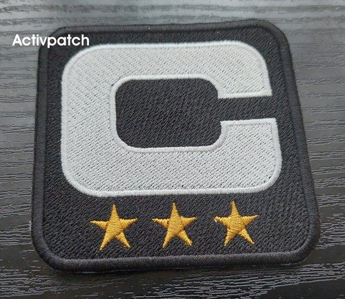 NFL Football Carolina Panthers Captain C Patch Logo Patch sew on USA Sports - 第 1/2 張圖片