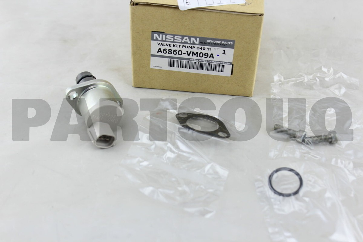 A6860VM09A Genuine Nissan VALVE KIT REGULATING A6860-VM09A | eBay