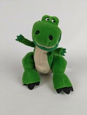 RETIRED Disney Store Mini Bean Bag Toy Story Rex Dinosaur 8" Beanie Plush