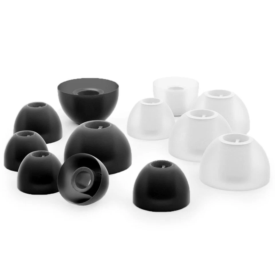 12 x auricolari auricolari in silicone per auricolari Bowers & Wilkins Pi5, Pi7