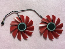 Pair Fans Cooler Fan For XFX RX470 480 570 580 RX 560D FDC10U12S9-C 85mm