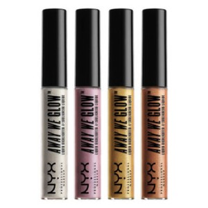 nyx professional makeup away we glow liquid highlighter