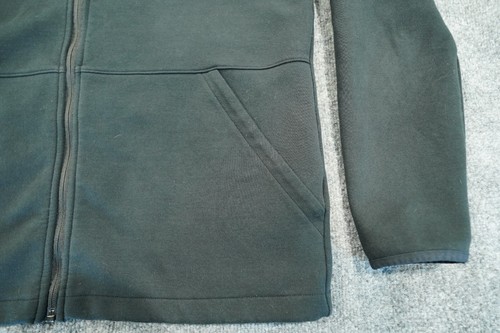 YPB Your Personal Best Felpa con Cappuccio Uomo Grande Nera Full Zip Tasche Abercrombie - Foto 3 di 10