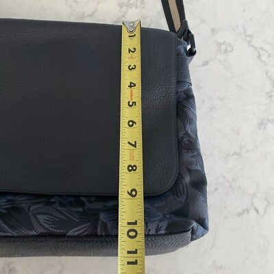 COACH Charlie Messenger Bag F59301 Blue Floral Hawaiian Bag | eBay