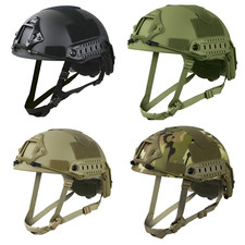 Kombat UK Tactical Airsoft Paintball Fast Helmet Replica SWAT Style 4 Colours