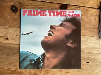 DON MCLEAN Prime Time 1977 UK VINYL LP INS3011 EMI Records Excellent Condition