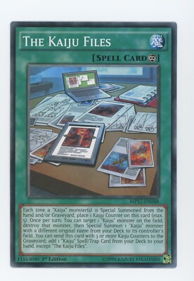 Yugioh The Kaiju Files MP17-DE048 Common 1st NM x3 Play Set