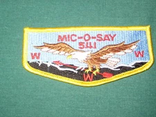 Mic-O-Say 541 flap    jho