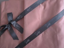 Completo lenzuola cotone percalle altissima qualita' Serendipity Firenze Rosa