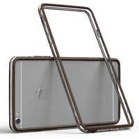 Bumper FüR Apple Iphone 6 / 6S Plus Case Wallet Schutz HüLle Cover Braun