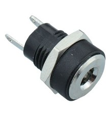 1.3mm x 3.5mm Panel Mount DC Power Socket