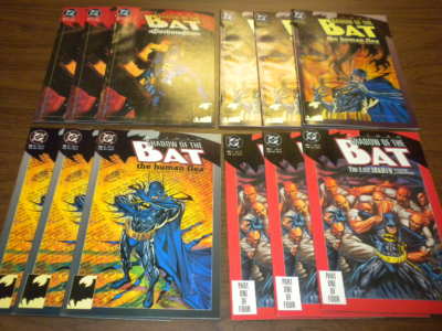 DC Batman Shadow of the Bat アメコミ 12冊セット 12 issues BATMAN SHADOW OF THE BAT DC Comics 1992 lot HIGH GRADE