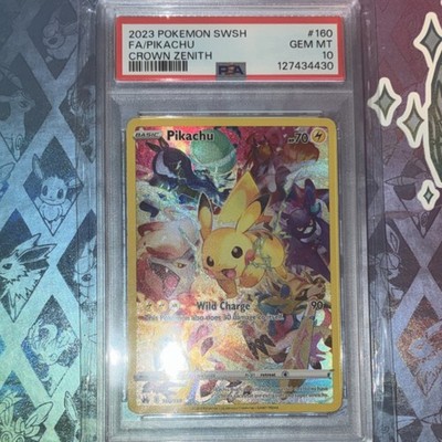 2023 Pokémon TCG Pikachu Crown Zenith 160/159 Full Art Secret Rare