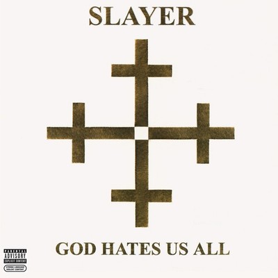 Slayer 'God Hates Us All' LP Schwarzes Vinyl - Neu & Versiegelt