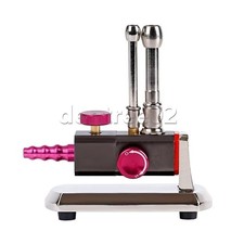 Dual Tube Rotatable Bunsen Burner Dental Lab Gas Light Equipment