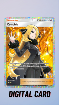 Cynthia Full Art Space-Time Smackdown Pokemon TCG Pocket Trade 2