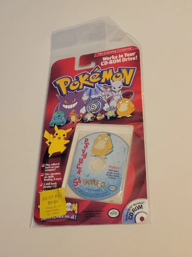 Psyduck #54 - Pokemon PokeRom CD - Near Mint - Sealed - See Photos