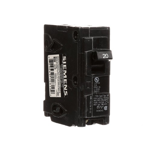 Q120 20-Amp Single Pole Type QP Circuit Breaker - Picture 2 of 3
