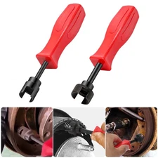 2 PCS Brake Spring Removal Tool Set Heavy Duty Steel & Ergonomic Handle for Car