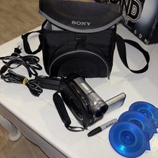 Sony DCR-DVD610 Hybrid Handycam Camcorder Video Recorder 2000x Optical Zoom Ext