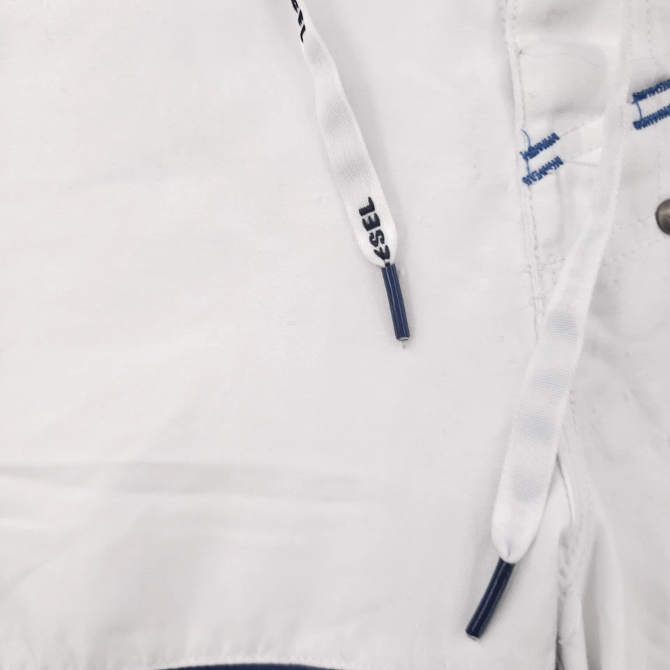 Diesel Board Shorts Hombres XL Extra Grande Azul Bañador Surf Malla Forrado Traje de Baño Y2K Foto 4 de 4