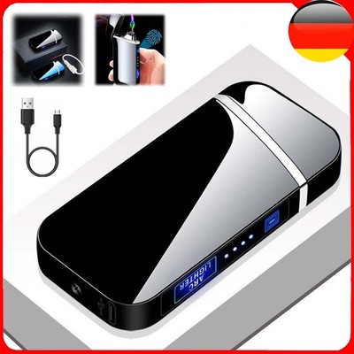 Elektronische Feuerzeug Dual Arc Plasma Lighter Dual Lichtbogen USB Aufladbar DE