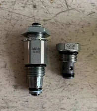 1 set  MV-01 Lift Pressure relief valve CV-01 Safety valve