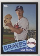 2020 Topps 1985 Baseball Black 10/299 Michael Soroka Mike #85-10 00lz