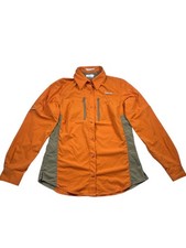 Columbia PFG Blood N Guts Fishing Shirt Mens Small Omni-Shield Performance