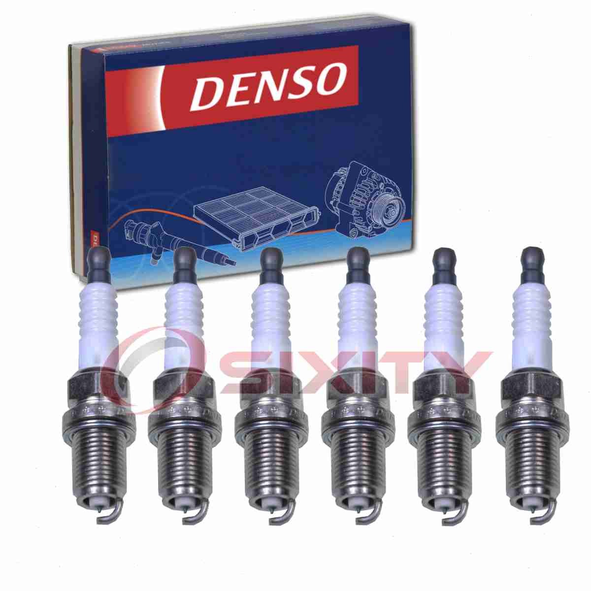 6 pc DENSO 3395 Spark Plugs for SK16PR-L11 NLP 100320 NLP 100290L NLP 000030 aa