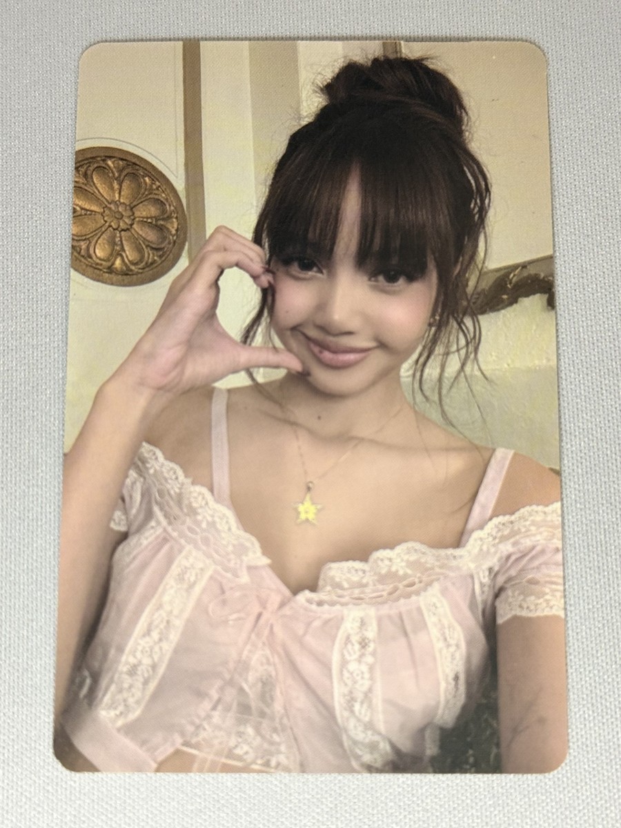 BLACKPINK LiSA LALISA トレカ Lisa Blackpink Photocard - Solo Rockstar BLINK Kpop Hot Sexy