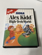 Alex Kidd: High-Tech World NTSC (Sega Master System) Complete. Tested.