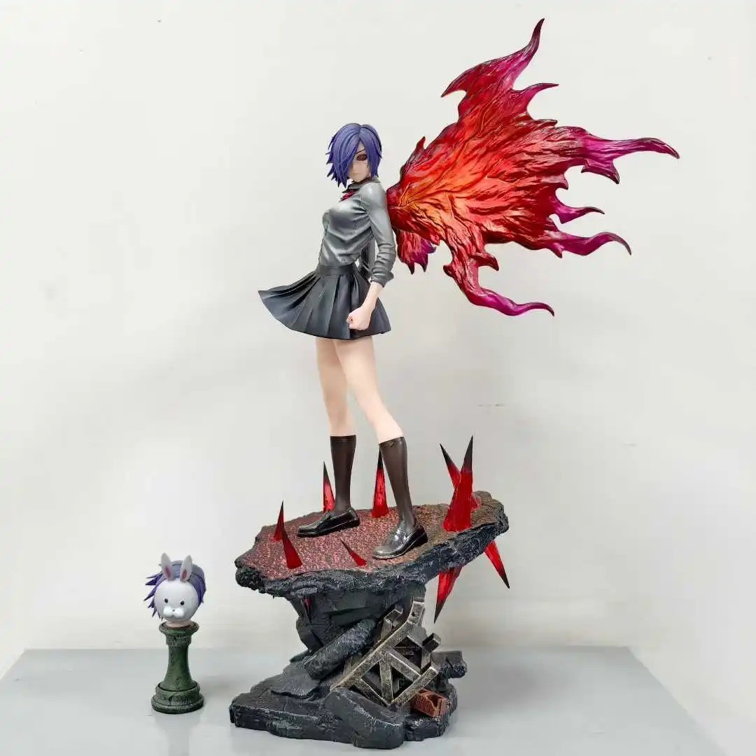 Statue Touka Kirishima Damocles Studio, œuvre d'art GK 39cm en résine de haute manufacture