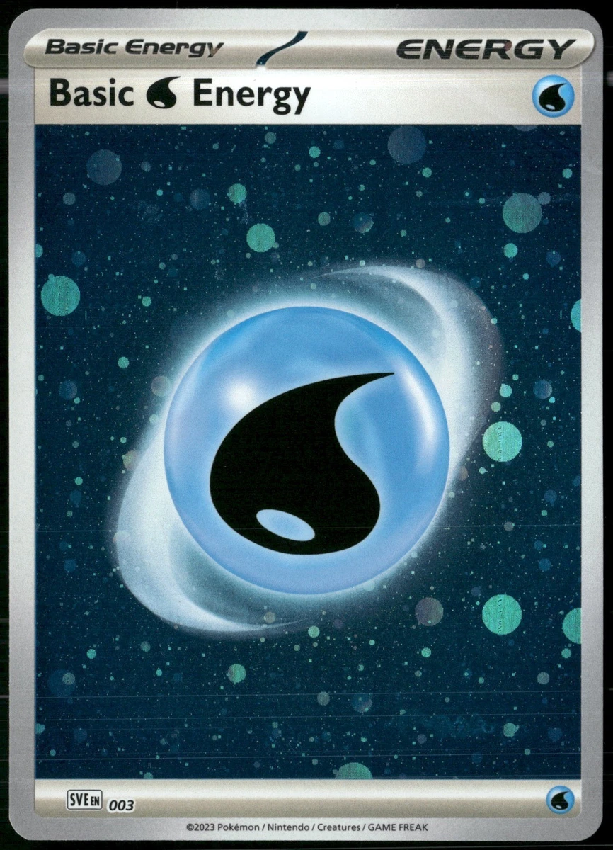 Basic Water Energy Pokémon TCG Cards for sale | eBay