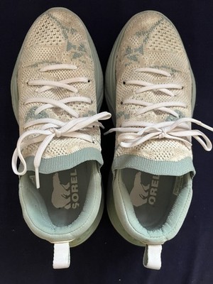 Sorel Shoes Womens 6.5 Explorer Blitz Stride Green Lace Up