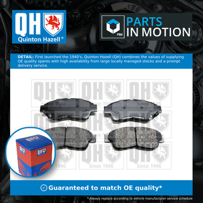 Brake Pads Set fits TOYOTA CALDINA 1.8 Front 92 to 02 QH 0446505010 0446512110