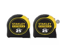 Stanley FatMax 25 Ft Tape Measure 2 Pack