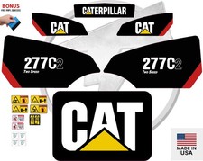 Fits Caterpillar 277C2 TWO SPEED Decal Kit Skid Steer 3M VINYL