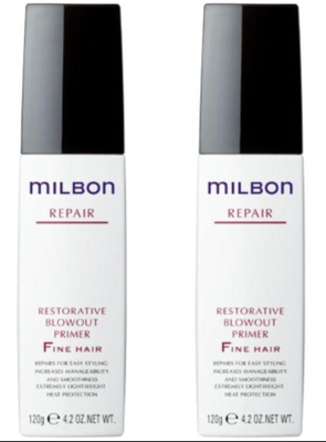 Milbon Restorative Primer Fine Hair Milbon Blowout Primer Coarse