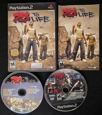 25 to Life w/ Bonus CD (Sony PlayStation 2, PS2) Cib Complete - Tested