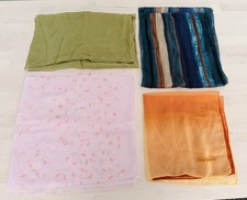 4 Vintage Women s Sheer Scarves Lot of 4