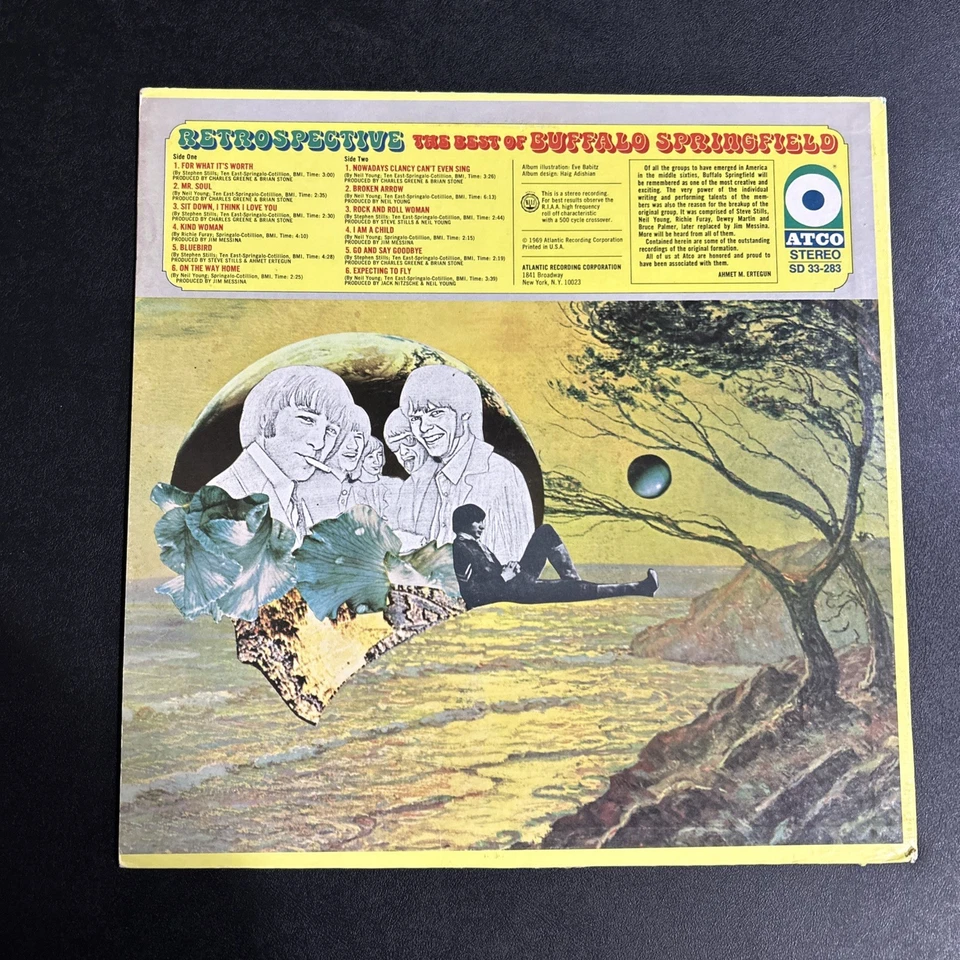 Retrospective The Best of Buffalo Springfield 1969 Stereo LP - Image 2 of 4