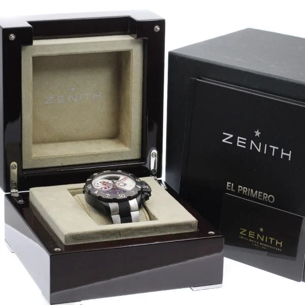 Zenith — Zenith Defy Extreme Open 96.0525.4021 47mm Ti Silver Dial Automatic Watch #C2747