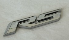For Chevy Rs Rear Trunk Lid Nameplate Logo Fender Marker 3d Emblem Badge Silver